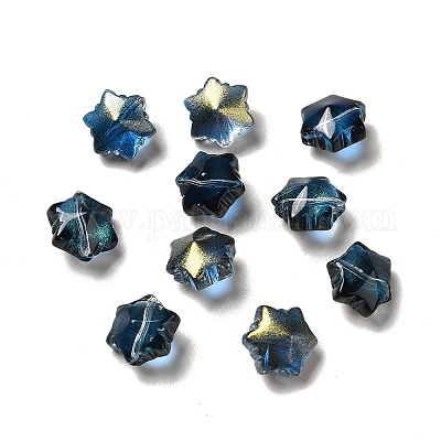 Прозрачные стеклянные бусины GLAA-B007-01B-1