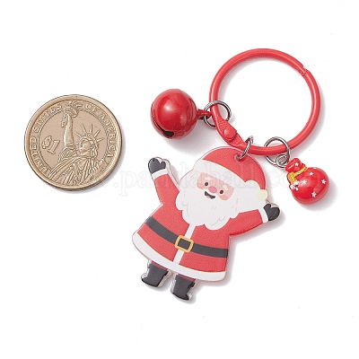 Рождественский кулон из акрила и смолы HJEW-JM04303-05-1