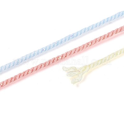 35 м окрашенный сегментный хлопковый шнур для макраме&nbsp;OCOR-T017-06E-1