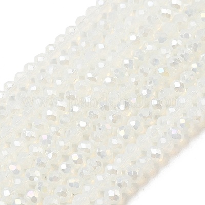 Стекло Rondelle бисер пряди&nbsp;EGLA-F049C-01-1