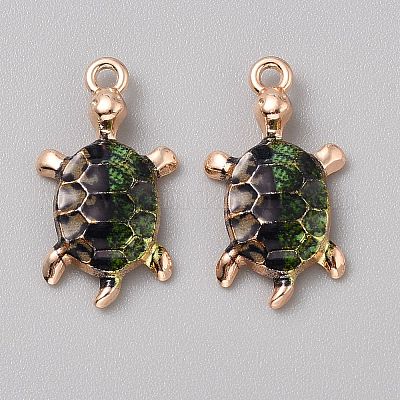 Подвески из эмали и сплава FIND-CJC0027-01G-11-1