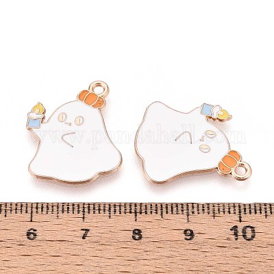 Подвески из сплава с эмалью на тему Хэллоуина ENAM-T022-54G-13-1