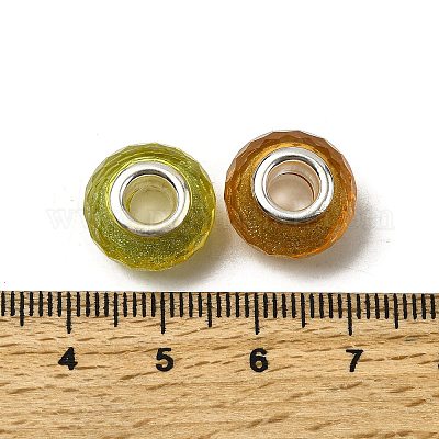 Бусины из смолы европейского стиля RESI-C063-01E-1