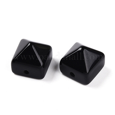 Природные обсидиана бусы G-N345-02A-01-1