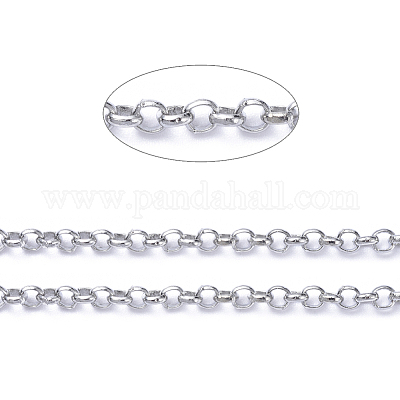 Chaînes rolo en laiton&nbsp;CHC-S008-002F-P-1