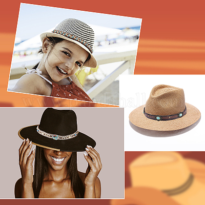 3 шт. 3 стиля ремни из искусственной кожи с бусинами для женщин AJEW-GF0005-08-1