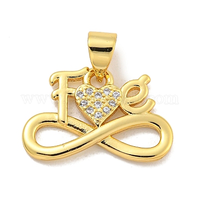 Покрытие стойки латунь микропаве прозрачные подвески из кубического циркония KK-B091-49G-01-1