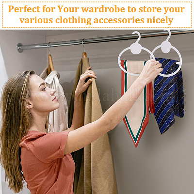 Пластиковые вешалки для шарфов AJEW-WH0528-63B-1