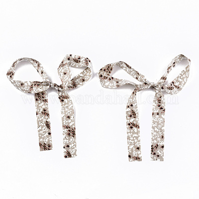 Льняная ткань с большим бантом FIND-R087-07I-1