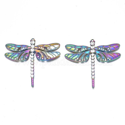 Покрытие стойки сплав цвета радуги большие подвески PALLOY-N163-170A-1