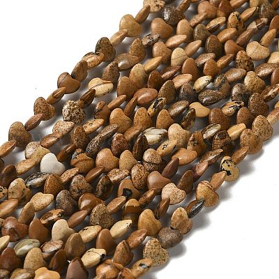 Естественного изображения яшмы бисер нитей G-P575-C08-6mm-1