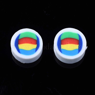 Бусины из полимерной глины  CLAY-N007-005-07-1