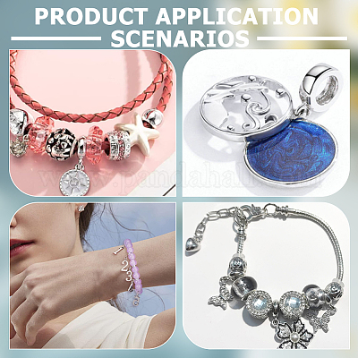 24 шт. 4-х цветные дужки из нержавеющей стали 304 STAS-LP0001-26-1