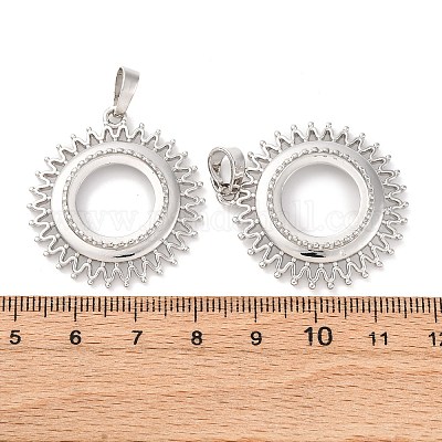 Сеттинги для кулона (кабошонов) KK-U074-17P-1