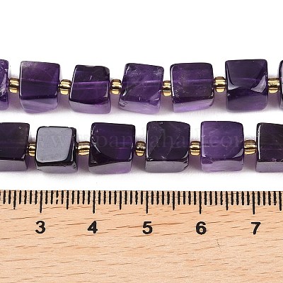 Natürlichen Amethyst Perlen Stränge&nbsp;G-G053-B26-01-1