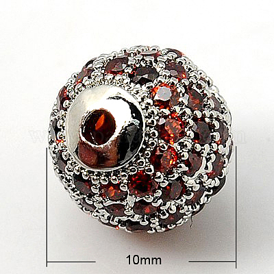 Латунные шарики циркония кубической ZIRC-D009-04P-1