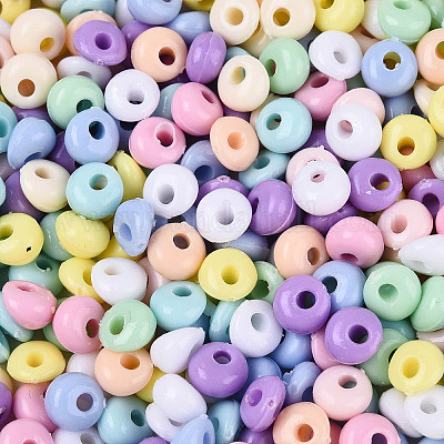 Непрозрачные акриловые бусины OACR-N150-05J-1