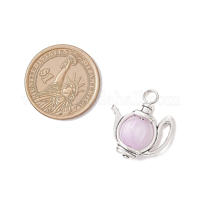 Подвески из смолы с имитацией кошачьего глаза PALLOY-JF04167-1