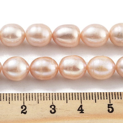 Нити из натурального культивированного пресноводного жемчуга PEAR-P062-13D-1