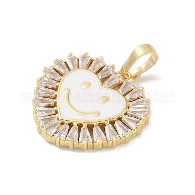 Покрытие стойки латунь микропаве прозрачные подвески из кубического циркония KK-A224-15G-03-1