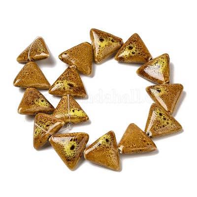 Фарфора ручной работы бисер нитей PORC-P028-01C-1