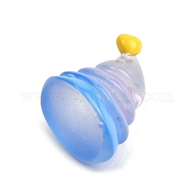 Рождественские фигурки из смолы для украшения рабочего стола в домашнем офисе DJEW-M017-01E-1