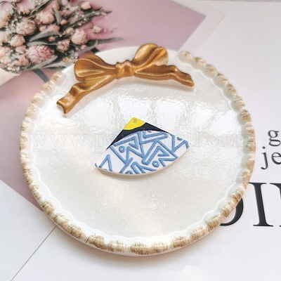 Плоские подвески из смолы&nbsp;RESI-CJC0005-11D-1