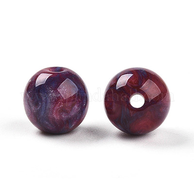 Бусины из cмолы RESI-YW0004-28B-01-1