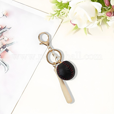 Наборы для самостоятельного изготовления кожаных брелоков AJEW-WH20020-345G-15-1