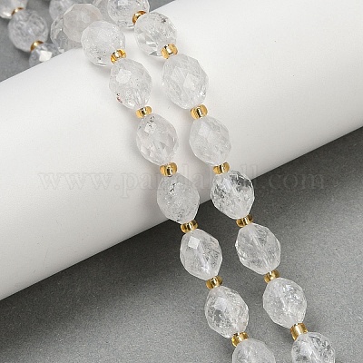 Природных кристаллов кварца бисер нитей G-N342-149H-1
