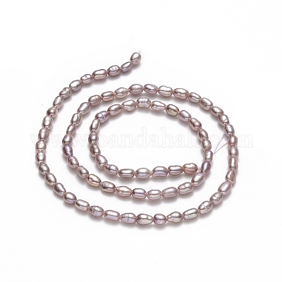 Нити из натурального культивированного пресноводного жемчуга PEAR-J006-03B-1