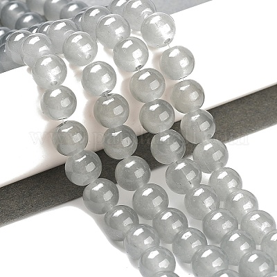 Стеклянные бусины DGLA-S076-8mm-30-1