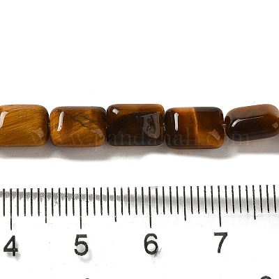 Природных тигровый глаз бисер нитей G-G085-A03-01-1