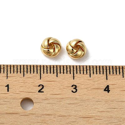 Латунные бусины KK-B079-20G-1