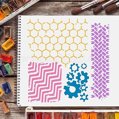 Wholesale FINGERINSPIRE Four Kinds of Regular Pattern Drawing Painting ...