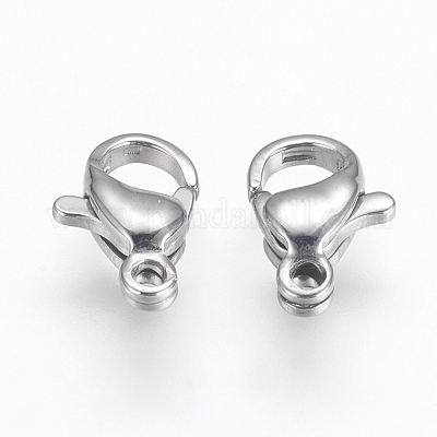 Застежки-карабины из нержавеющей стали марки 304 STAS-F125-10x6mm-P-1