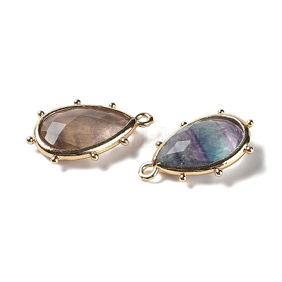 Природного флюорита подвески G-B009-02G-M-1