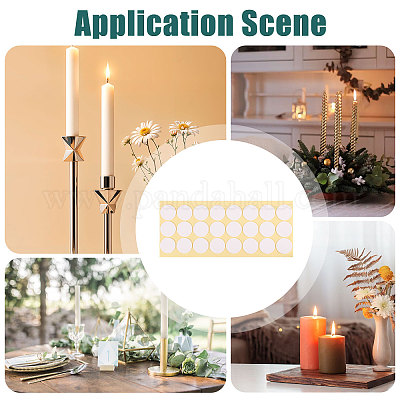 Смоляной свечной фитиль двухсторонний клей DIY-BC0015-79D-1