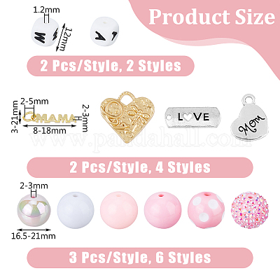 Набор для самостоятельного изготовления украшений на день матери DIY-DC0002-34-1