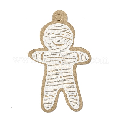 Рождественская тема крафт-бумага подарочные теги&nbsp;LS-CDIS-L008-A06-1