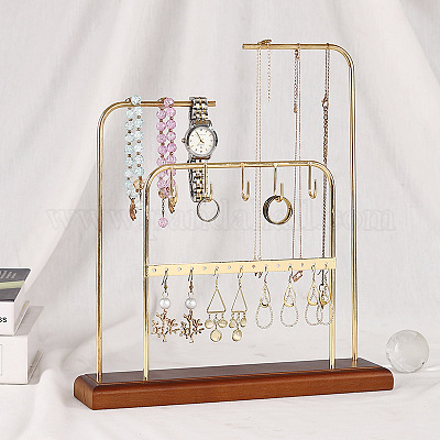 Wholesale Rectangle Iron Jewelry Display Stands 