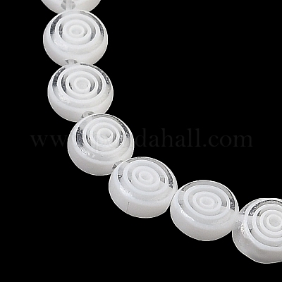 Бусы лэмпворк ручной работы LK-R004-51E-1