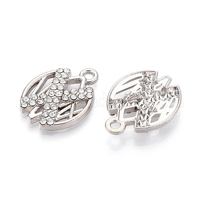 Подвески из сплава и страза FIND-N008-04P-1