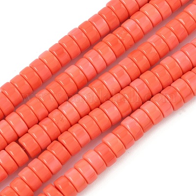 Непрозрачное стекло бисер нитей GLAA-I060-01F-1