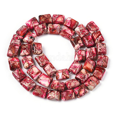 Натуральные имперские нитки из яшмы G-S355-89B-1