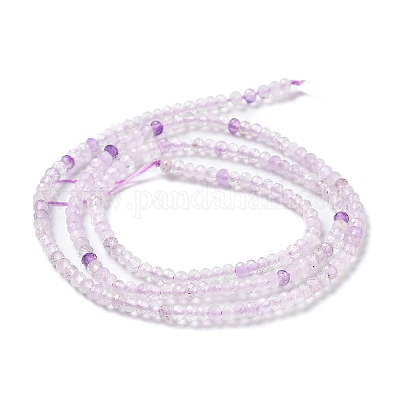 Natürlichen Amethyst Perlen Stränge&nbsp;G-J400-C03-01-1
