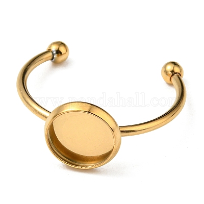 Ионное покрытие (ip) 304 нержавеющая сталь открытая манжета кольцо выводы STAS-H215-01A-G-1