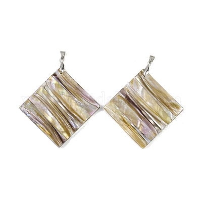 Естественных пресноводных оболочки большие кулоны SSHEL-B003-05P-01-1