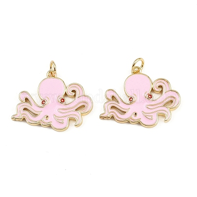 Латунь эмаль подвески KK-L240-01G-B01-1