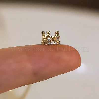 925 кулон в форме короны из стерлингового серебра с микропаве из прозрачных кубических цирконий для женщин FS-WG2E0A9-01-1